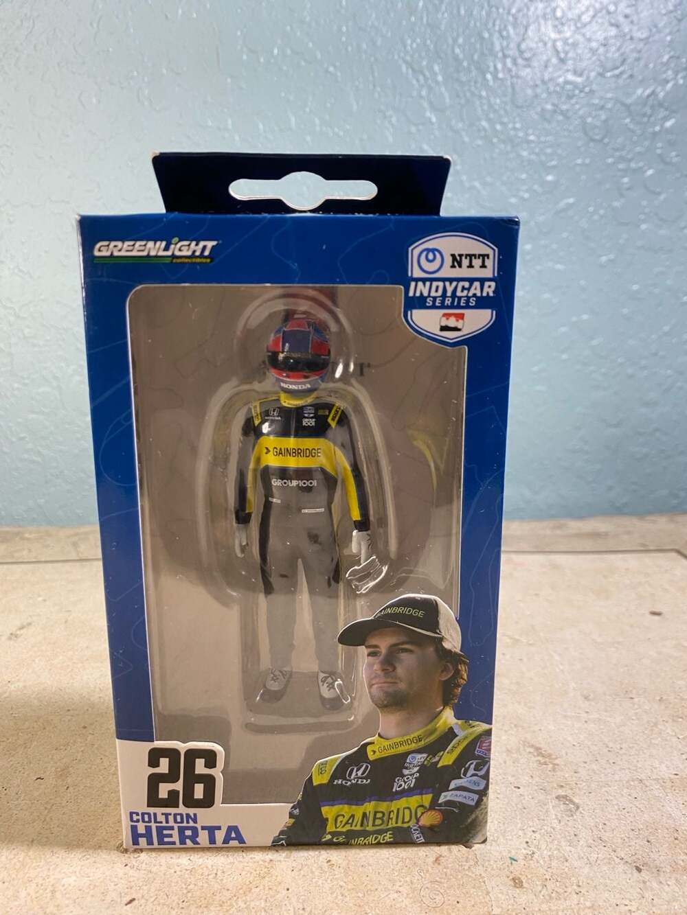 NTT IndyCar #26 Colton Herta Driver Gainbridge Andretti Autosport 1:18